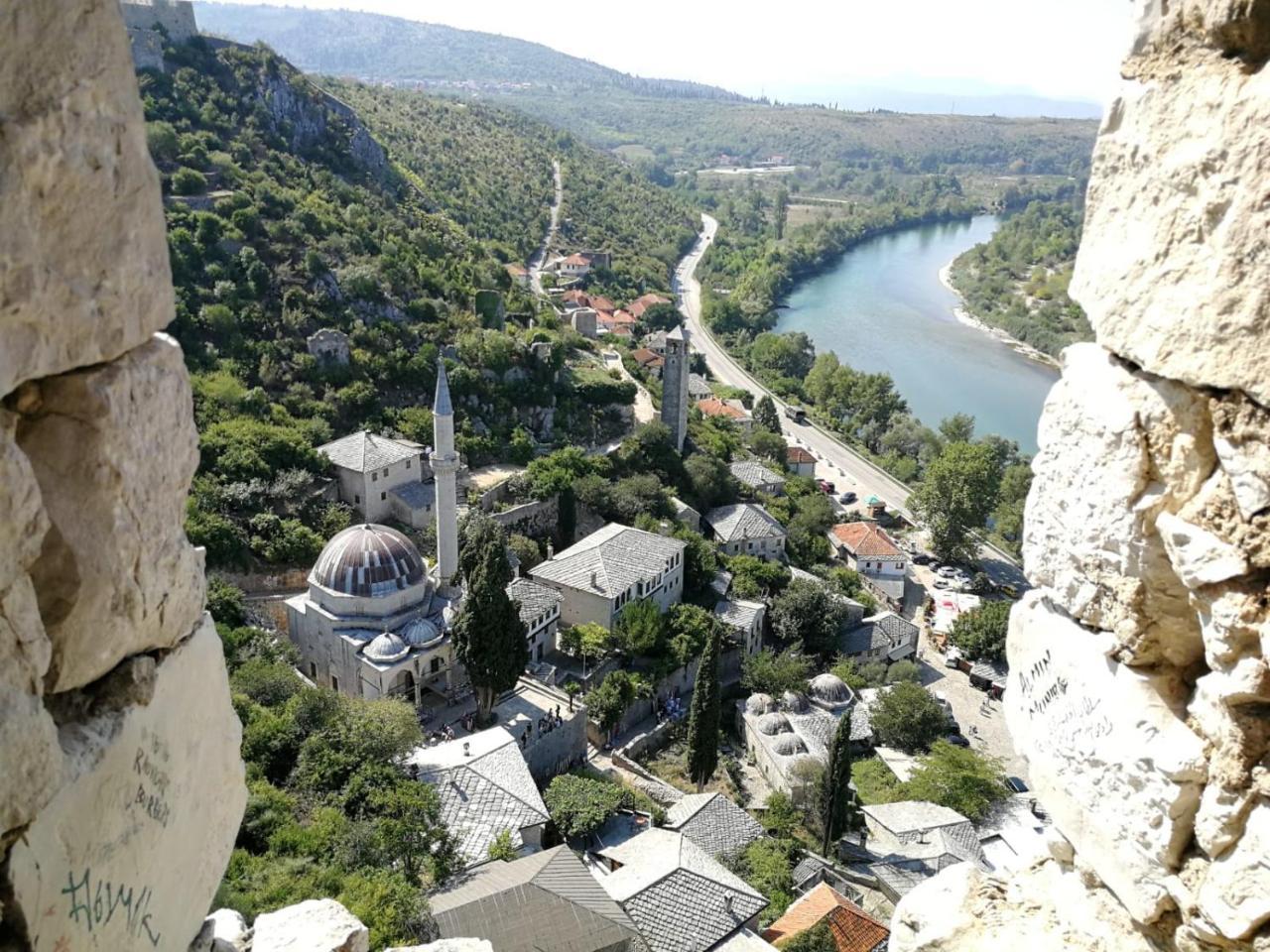 Riverside Guesthouse Pocitelj Bagian luar foto